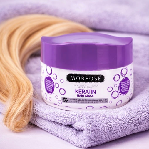 Morfose Keratin Hair Mask (500ml) — Deep Repair Treatment
