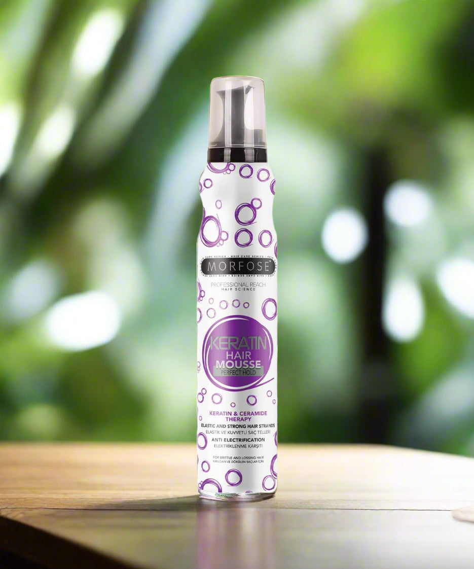 MORFOSE KERATIN HAIR MOUSSE - 200 ML
