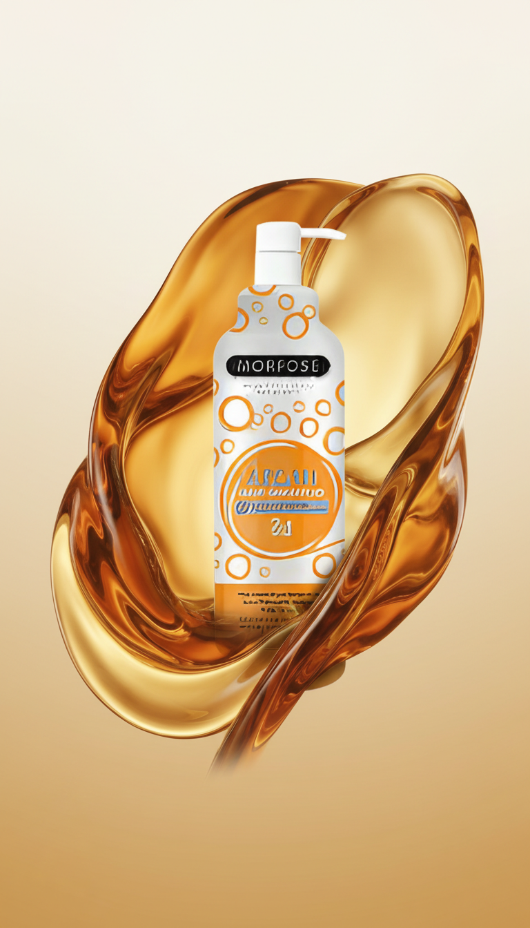 Morfose Argan Oil Hair Shampoo Dry Damaged Hair Moisturizing Repair Professional Salon Size 1000ml