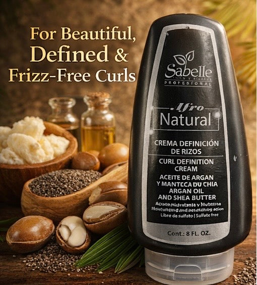 Sabelle Curl Definition Cream | Argan Oil & Shea Butter