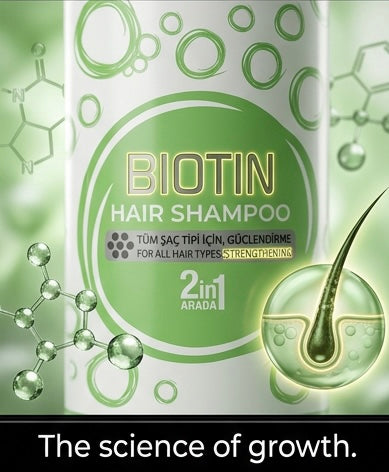 Morfose Biotin Hair Shampoo Weak Thinning Hair Strengthening Repair Professional Salon Size 1000ml