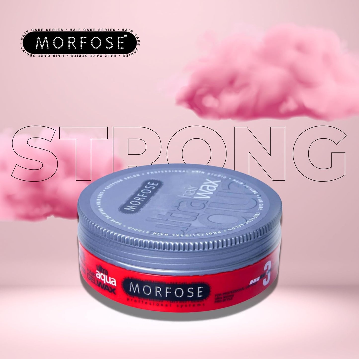 Morfose Gel Wax Red AQUA Extra 5.92 FL OZ