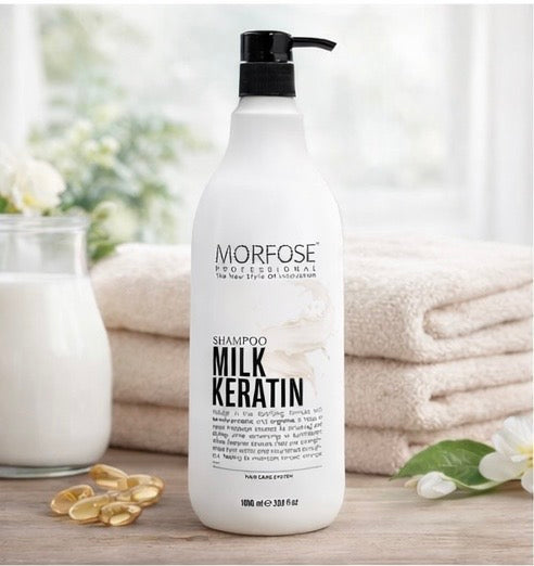 Morfose Milk Keratin  Shampoo 1000 ML