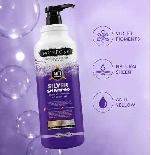 Morfose Silver Shampo Purple Shampoo 1000 ML