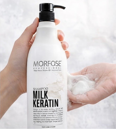 Morfose Milk Keratin  Shampoo 1000 ML