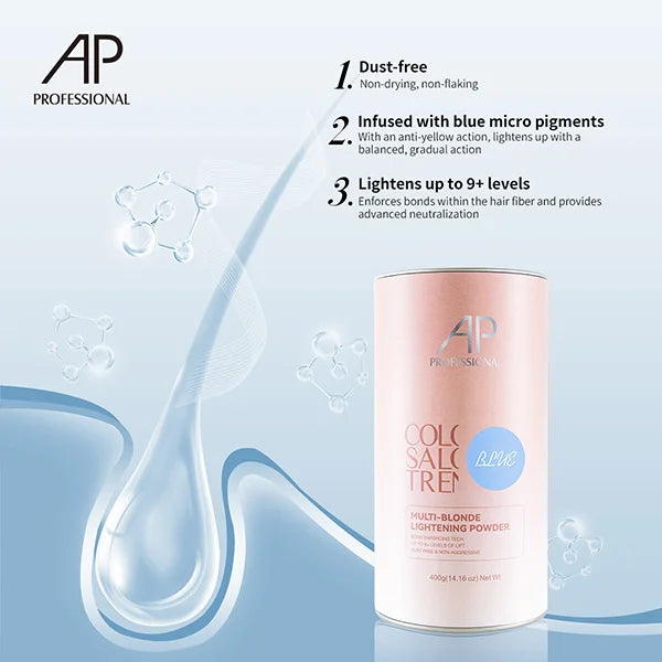 AP Deluxe Bleaching Powder (Blue) 400g