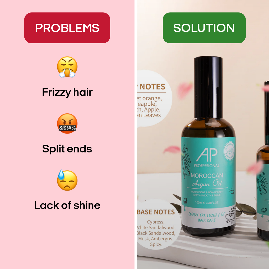 AP Professional Premium Argan Hair Serum Back in Stock
