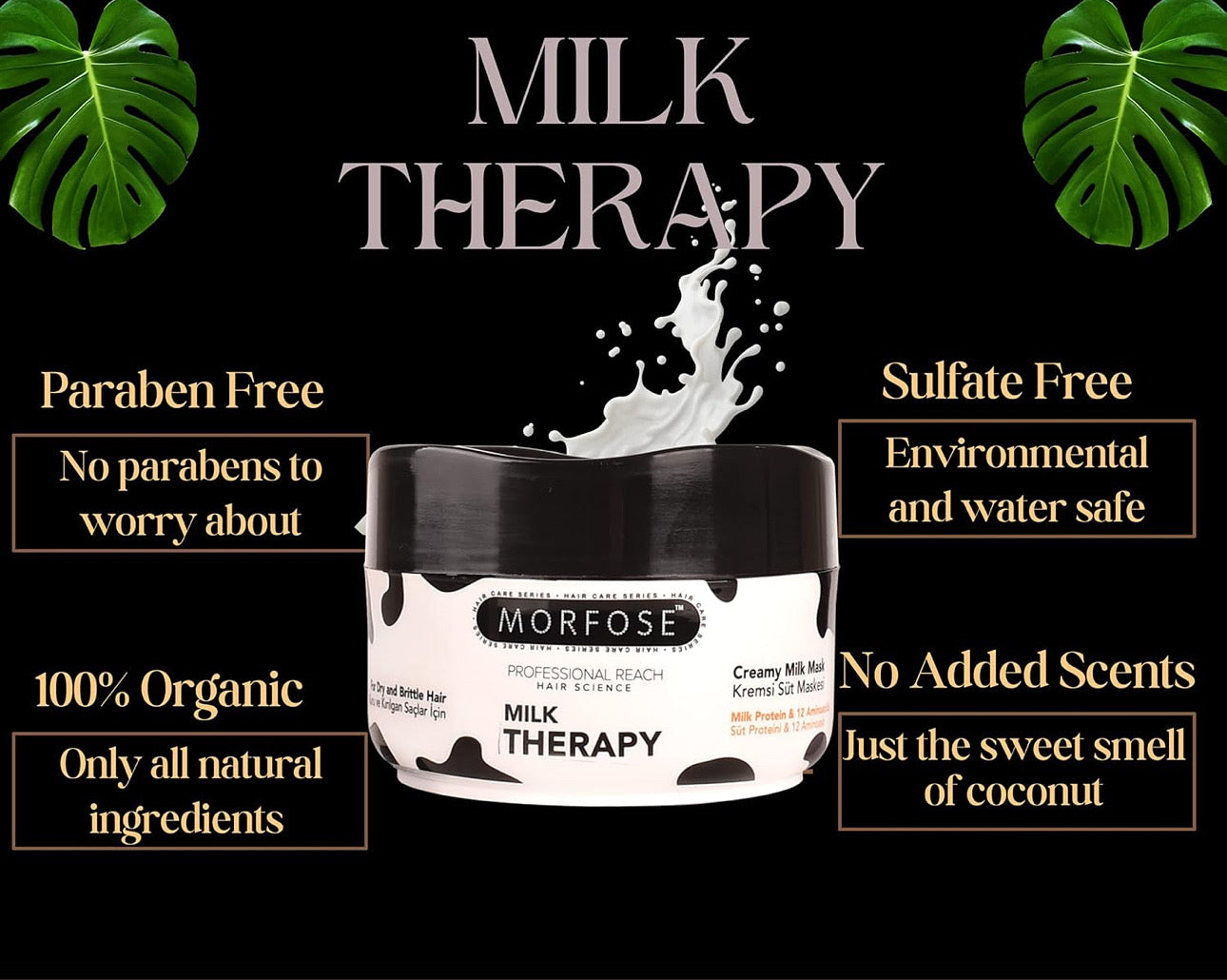 Morfose Milk Therapy Hair Mask