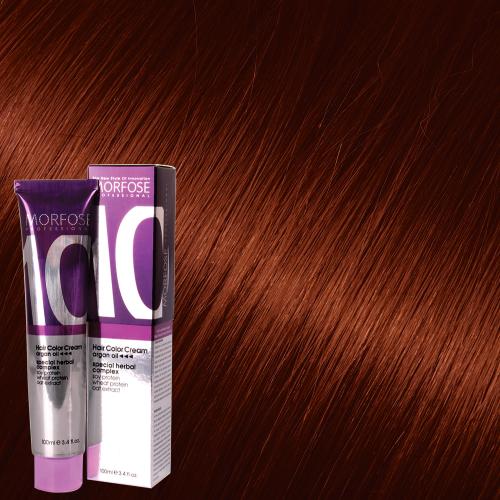 MORFOSE 10 HAIR COLOR CREAM 100ML COPPER 7.4