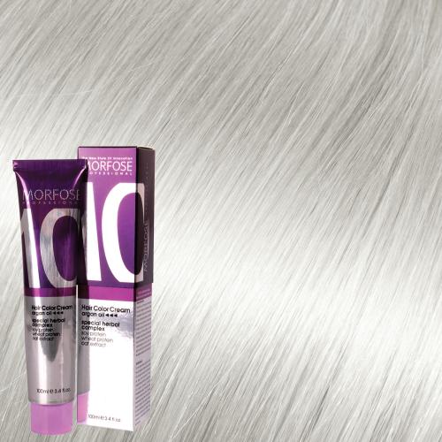 MORFOSE 10 HAIR COLOR CREAM 100ML EXTRA LIGHT ASH BLONDE 12.01