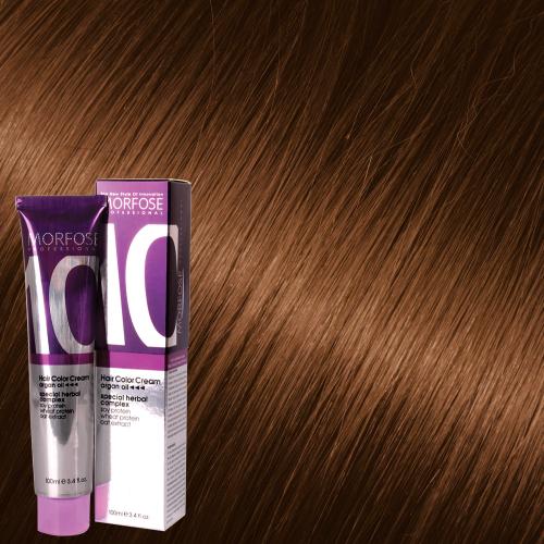 MORFOSE 10 HAIR COLOR CREAM 100ML MOCHA BROWN 8.74