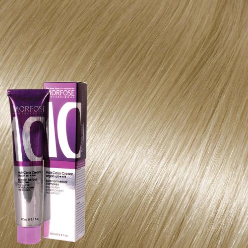 MORFOSE 10 HAIR COLOR CREAM 100ML PLATINUM BLONDE DORE 10.3