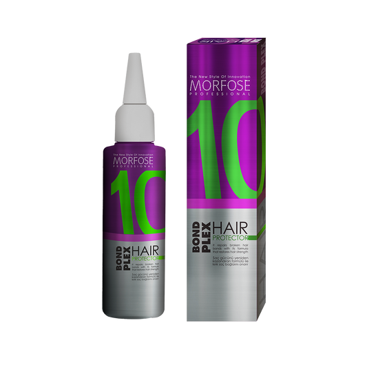 Morfose 10 Bond Plex Hair Protector, Professional Protection & Repair for Chemically Treated Hair, Strengthens, Restores, and Shields Hair from Damage, 5.07 Fl Oz