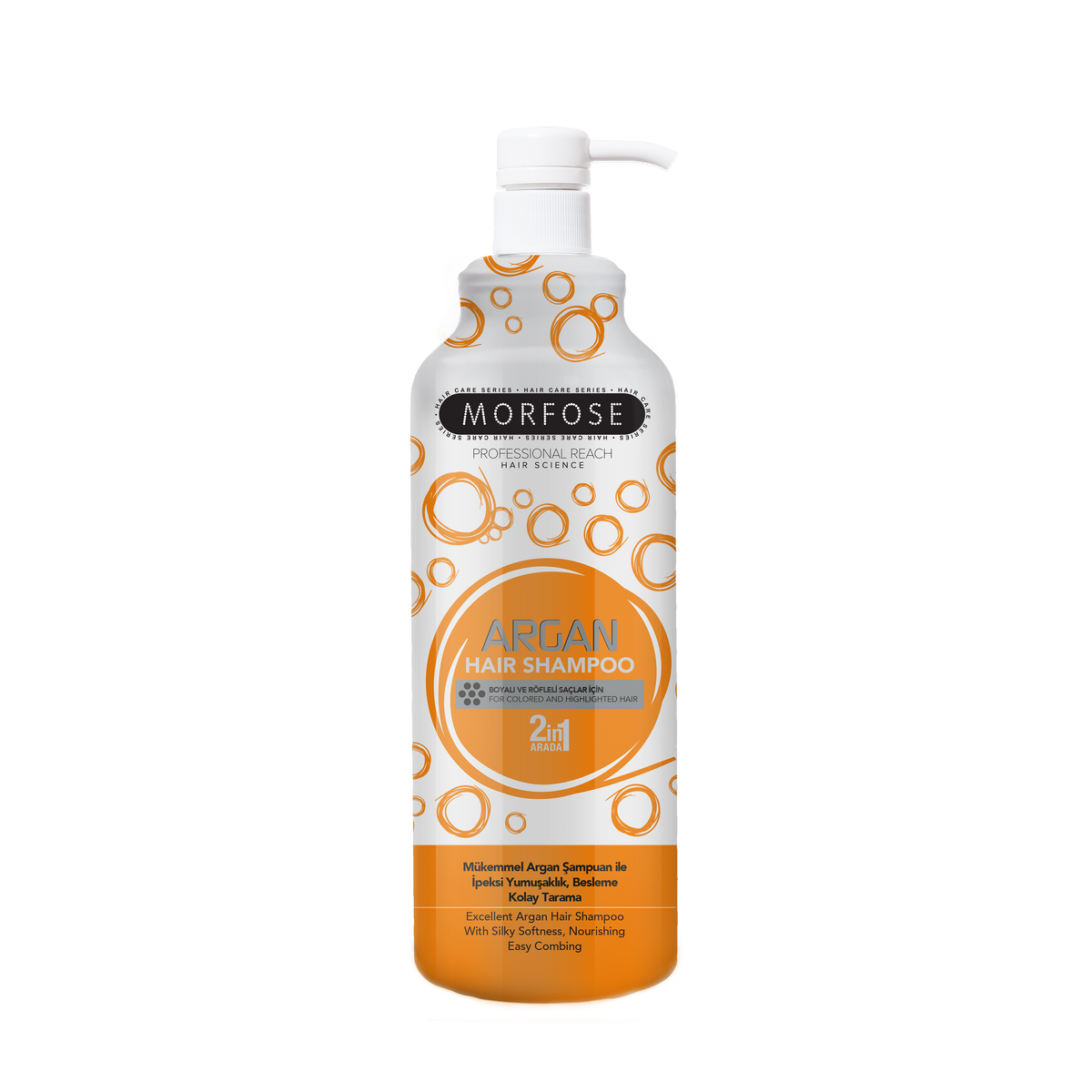 Morfose Argan Oil Hair Care Kit – Shampoo, Two-Phase Conditioner & Hair Mask