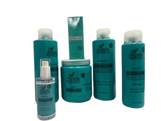 Sabelle Biotin Full Hair Care Routine Bundle – Shampoo, Mask, Serum & More